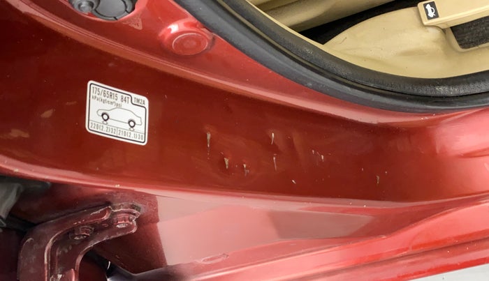 2011 Honda City S MT PETROL, Petrol, Manual, 52,408 km, Right B pillar - Slightly dented