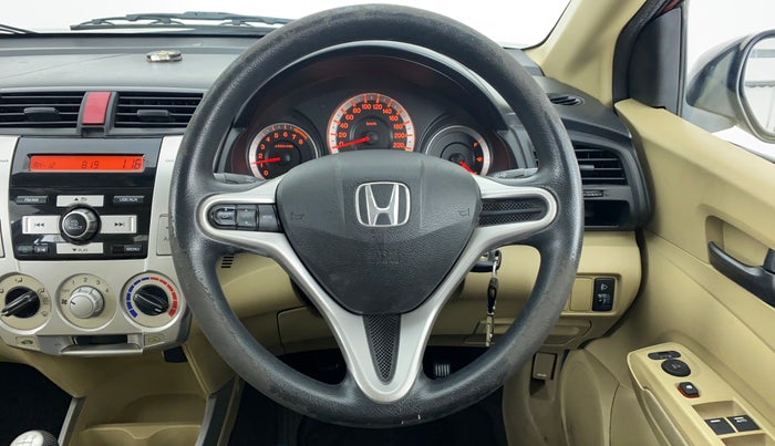 2011 Honda City S MT PETROL, Petrol, Manual, 52,408 km, Steering Wheel Close Up