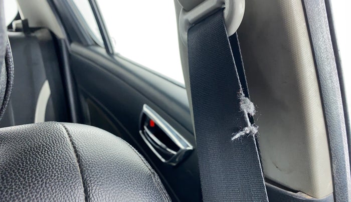 2013 Maruti Swift VXI D, Petrol, Manual, 59,346 km, Front left seat (passenger seat) - Seat belt slightly torn