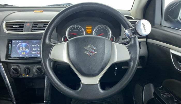 2013 Maruti Swift VXI D, Petrol, Manual, 59,346 km, Steering Wheel Close Up