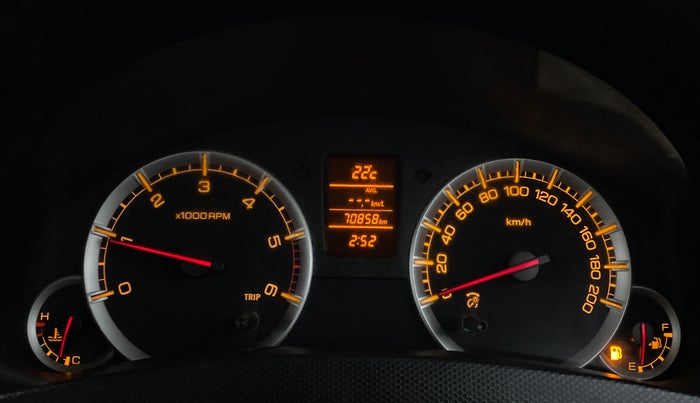 2015 Maruti Swift Dzire ZDI, Diesel, Manual, 70,858 km, Odometer Image