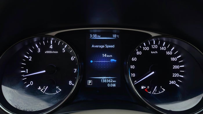 NISSAN X TRAIL-Odometer View