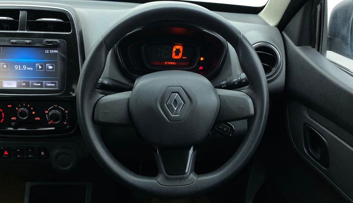 2016 Renault Kwid RXT, Petrol, Manual, 57,582 km, Steering Wheel Close Up