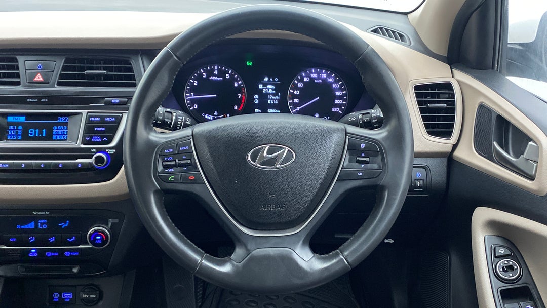 Steering Wheel Close Up