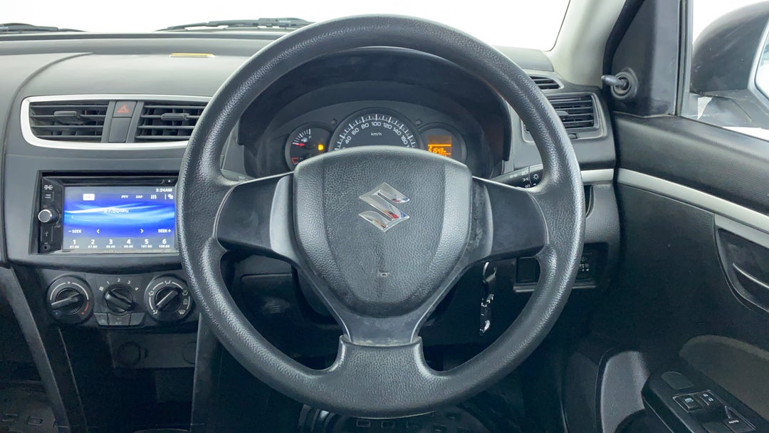 Steering Wheel Close Up