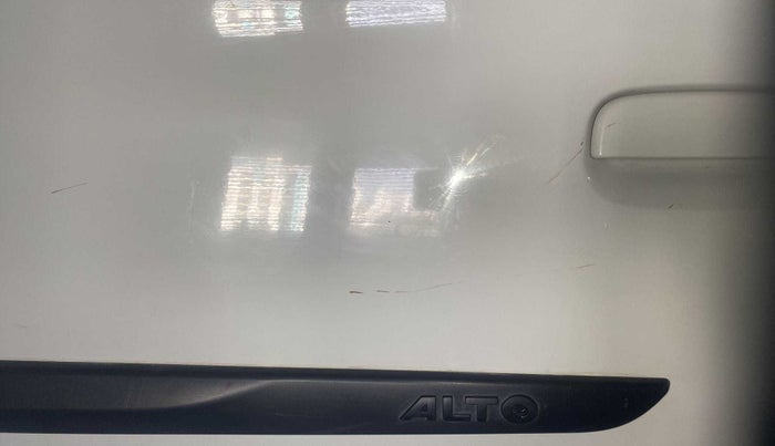 2019 Maruti Alto VXI, Petrol, Manual, 49,302 km, Rear left door - Minor scratches