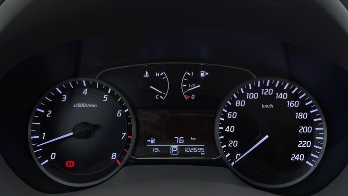 NISSAN SENTRA-Odometer View