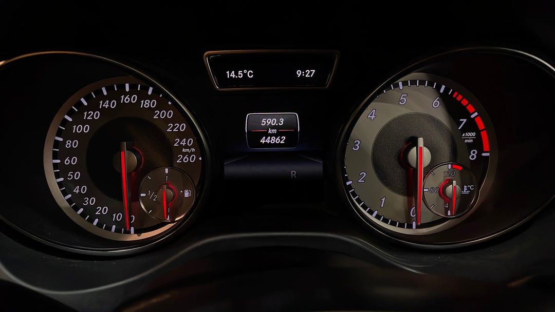 2014 Mercedes-benz CLA 200, Automatic, 44331 km, Odometer View