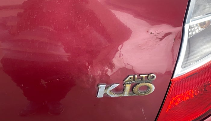 2017 Maruti Alto K10 VXI, Petrol, Manual, 16,846 km, Dicky (Boot door) - Slightly dented