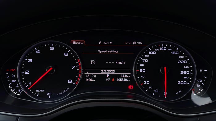 AUDI A6-Odometer View