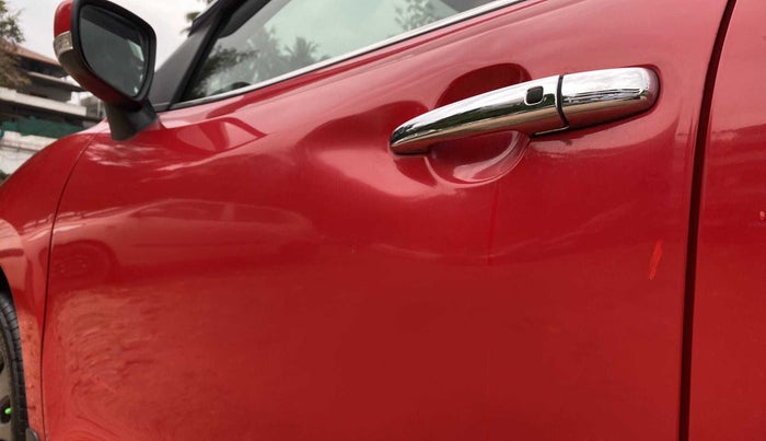 2018 Maruti Baleno ZETA PETROL 1.2, Petrol, Manual, 30,572 km, Front passenger door - Slightly dented