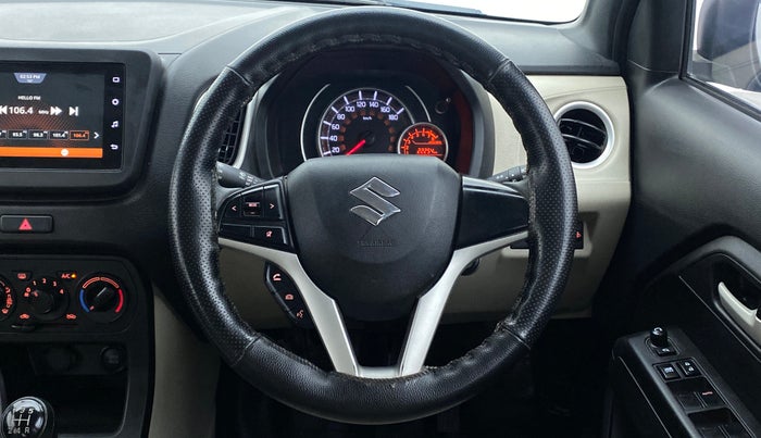 2021 Maruti New Wagon-R ZXI 1.2, Petrol, Manual, 22,254 km, Steering Wheel Close Up