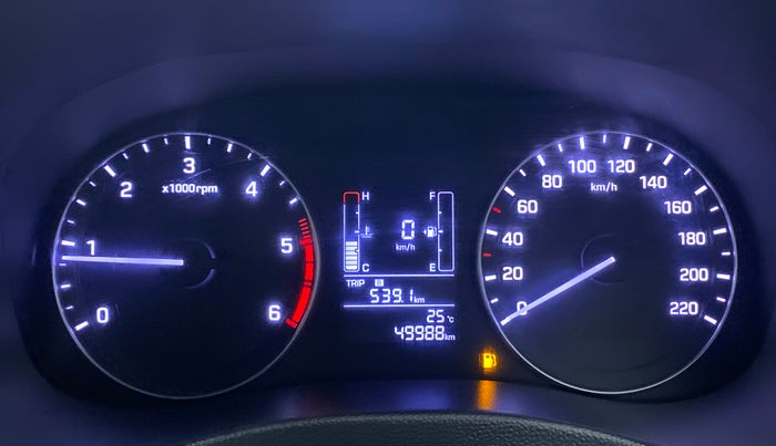 2017 Hyundai Creta SX 1.6 DIESEL, Diesel, Manual, 49,987 km, Odometer Image
