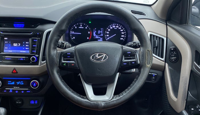 2017 Hyundai Creta SX 1.6 DIESEL, Diesel, Manual, 49,987 km, Steering Wheel Close Up