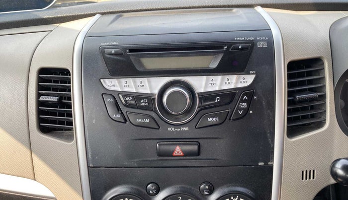 2015 Maruti Wagon R 1.0 VXI, Petrol, Manual, 37,835 km, Infotainment system - Music system not functional