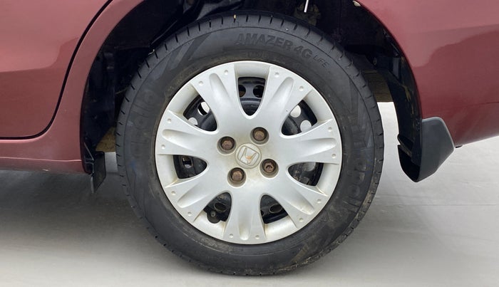 2014 Honda Amaze 1.2 SMT I VTEC, Petrol, Manual, 63,154 km, Left Rear Wheel