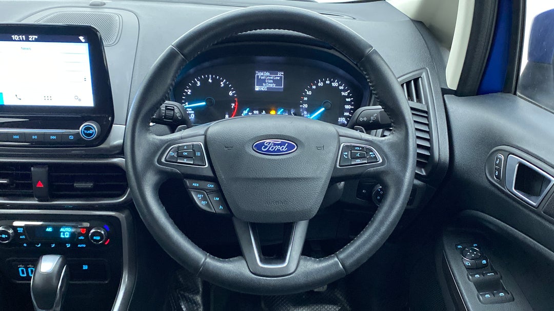 Steering Wheel Close Up