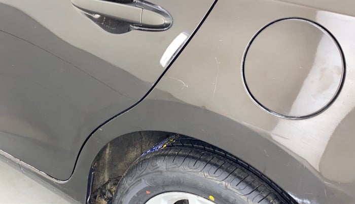 2018 Honda Amaze 1.2 V MT I-VTEC, CNG, Manual, 25,637 km, Left quarter panel - Minor scratches