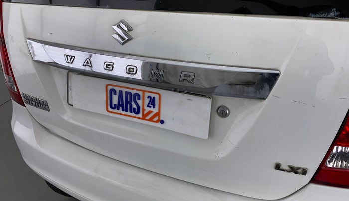 2018 Maruti Wagon R 1.0 LXI CNG, CNG, Manual, 58,200 km, Dicky (Boot door) - Slightly dented