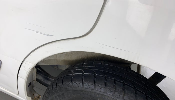 2018 Maruti Wagon R 1.0 LXI CNG, CNG, Manual, 58,200 km, Left quarter panel - Slightly dented