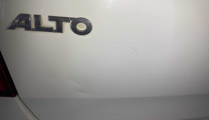 2019 Maruti Alto LXI, Petrol, Manual, 37,369 km, Dicky (Boot door) - Minor scratches