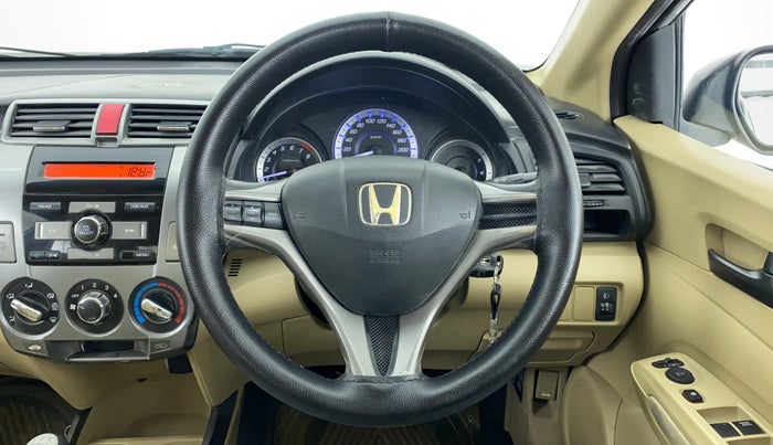 2013 Honda City S MT PETROL, Petrol, Manual, 96,271 km, Steering Wheel Close Up