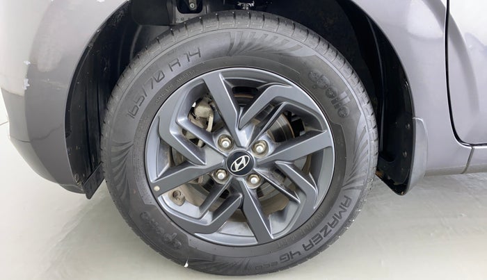 2021 Hyundai GRAND I10 NIOS SPORTZ 1.2 KAPPA VTVT CNG, CNG, Manual, 25,217 km, Left Front Wheel