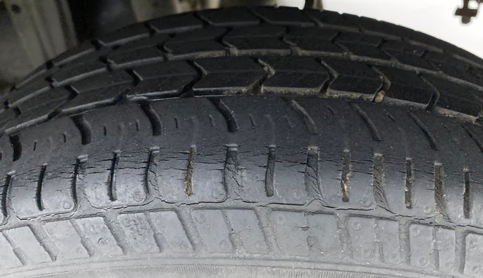 2017 Maruti Alto K10 VXI (O), Petrol, Manual, 42,259 km, Left Rear Tyre Tread