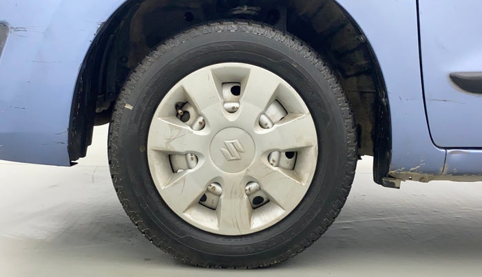 2014 Maruti Wagon R 1.0 LXI, Petrol, Manual, 33,016 km, Left Front Wheel