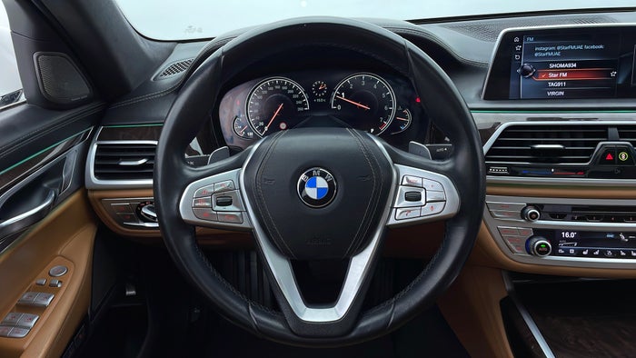 BMW 740LI-Steering Wheel Close-up