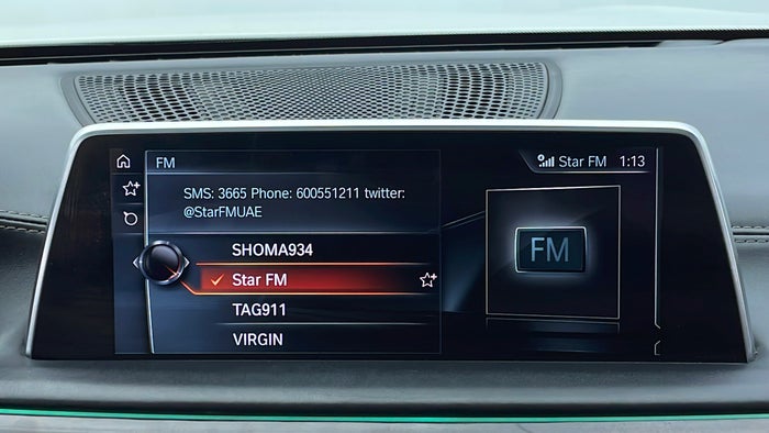 BMW 740LI-Infotainment System