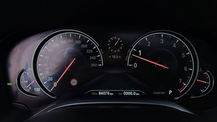 BMW 740LI-Odometer View