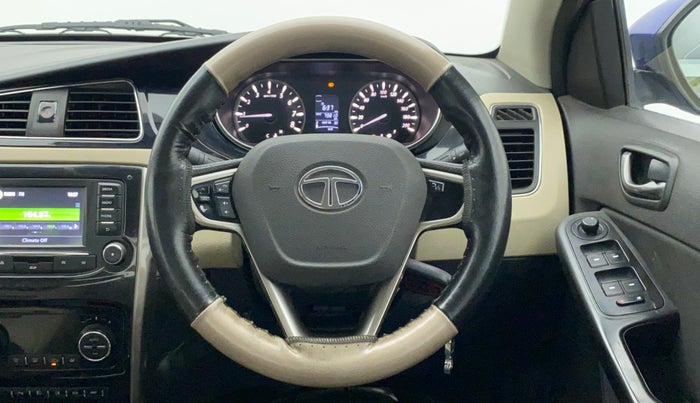 2014 Tata Zest XT RT, Petrol, Manual, 79,808 km, Steering Wheel Close Up