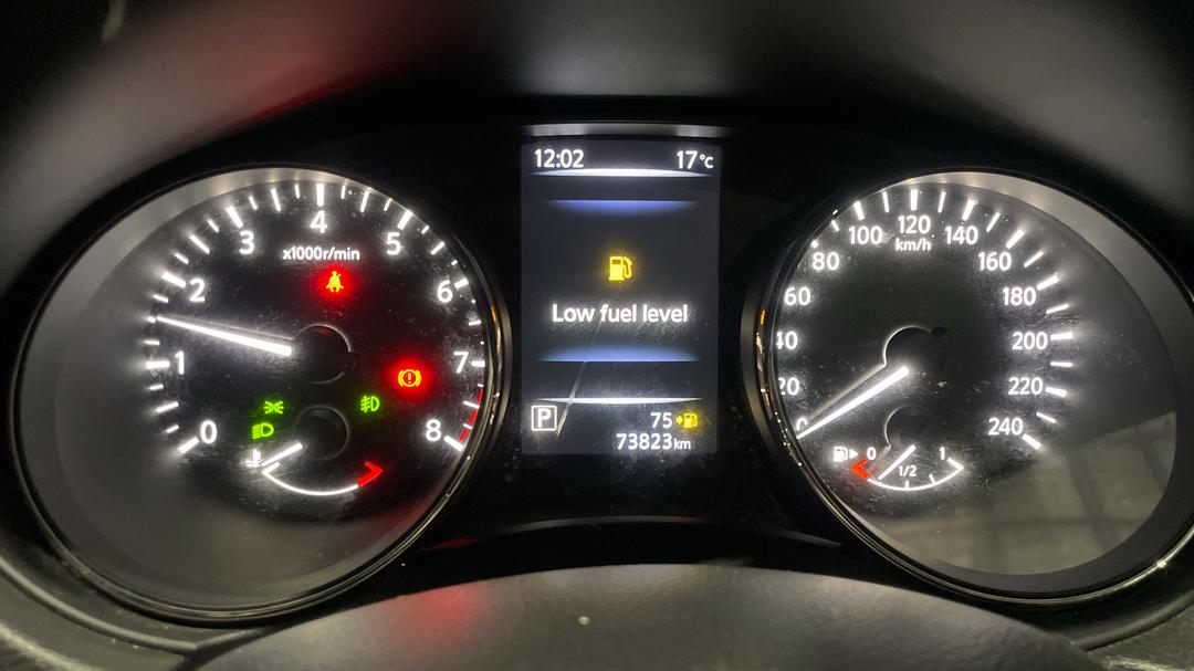 2017 Nissan X-trail St-l (FWD), Automatic, 73823 km, Odometer View