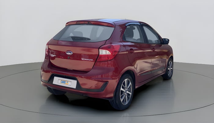 2021 Ford New Figo TITANIUM PLUS 1.2 PETROL AT, Petrol, Automatic, 17,733 km, Right Back Diagonal