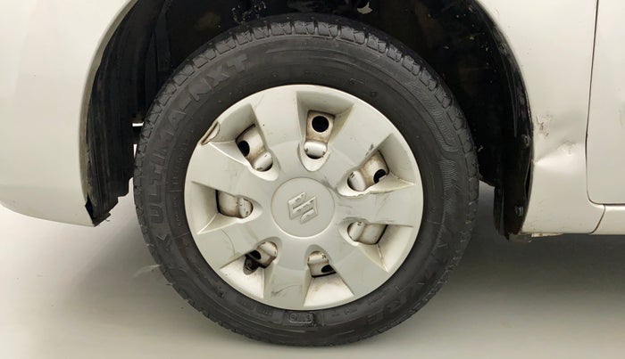 2014 Maruti Wagon R 1.0 LXI CNG, CNG, Manual, 76,560 km, Left Front Wheel