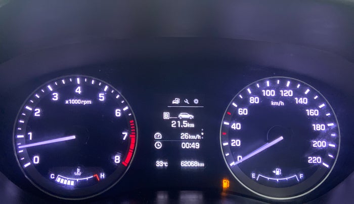 2014 Hyundai Elite i20 ASTA 1.2, Petrol, Manual, 62,068 km, Odometer Image
