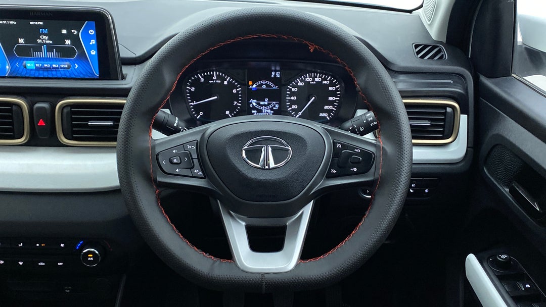 Steering Wheel Close Up