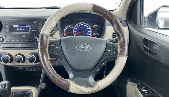 2018 Hyundai Grand i10 MAGNA 1.2 KAPPA VTVT, Petrol, Manual, 27,213 km, Steering Wheel Close Up