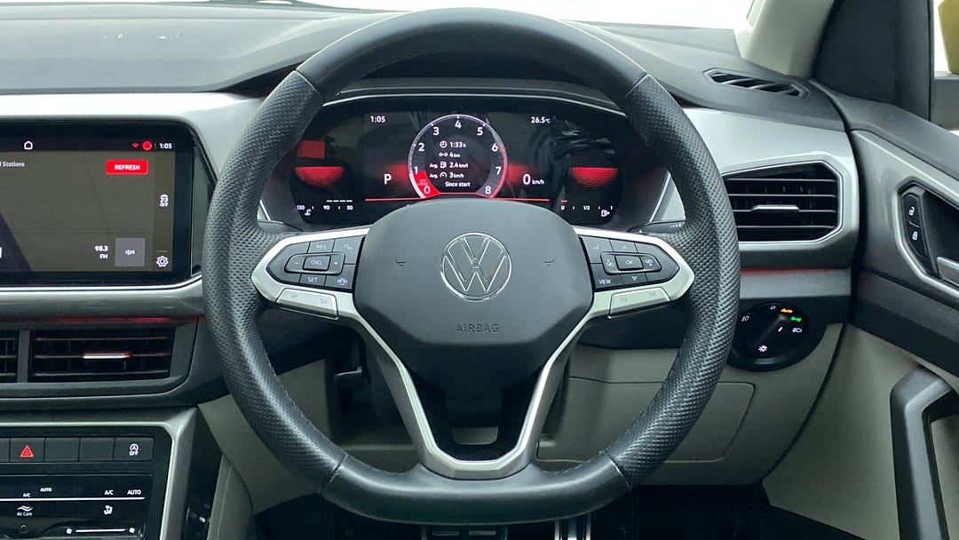 Steering Wheel Close Up