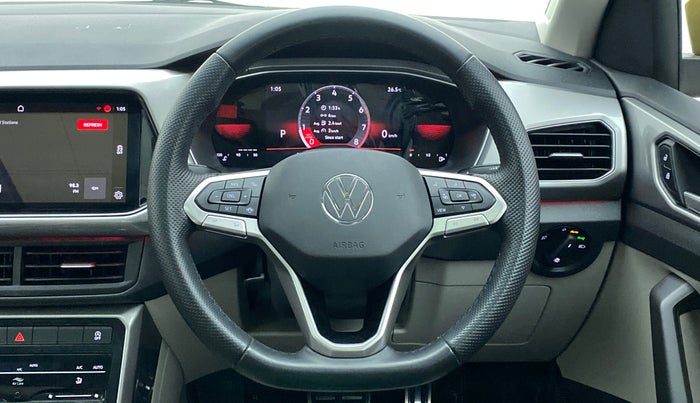 2021 Volkswagen TAIGUN GT PLUS 1.5 TSI DSG, Petrol, Automatic, 8,797 km, Steering Wheel Close Up