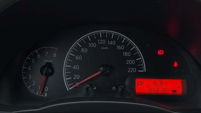NISSAN SUNNY-Odometer View