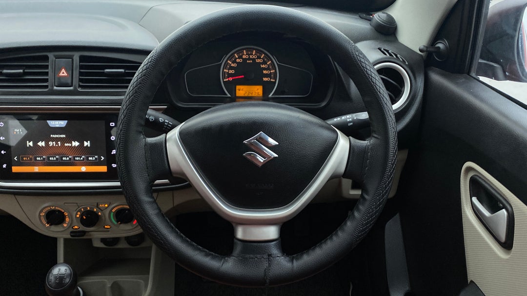 Steering Wheel Close Up