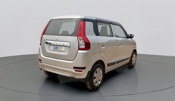 2019 Maruti New Wagon-R VXI 1.0, Petrol, Manual, 19,001 km, Left Back Diagonal