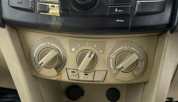 2012 Maruti Swift Dzire VXI, Petrol, Manual, 87,480 km, AC Unit - AC panel minor damage