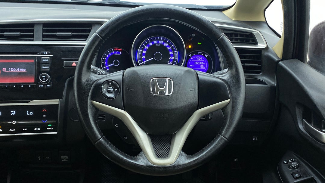 Steering Wheel Close Up