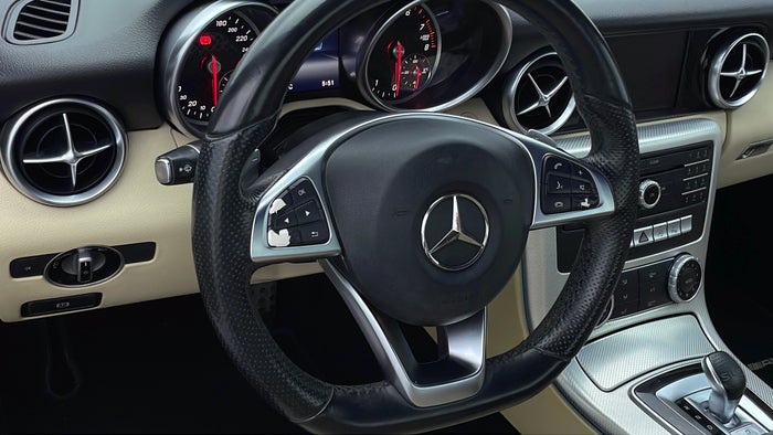 MERCEDES BENZ SLC 200-Steering Wheel Trim Scratch