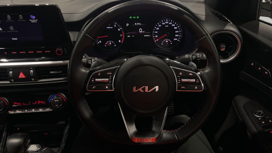 2023 Kia Cerato Gt, Automatic, 63654 km, Steering Wheel Close-up