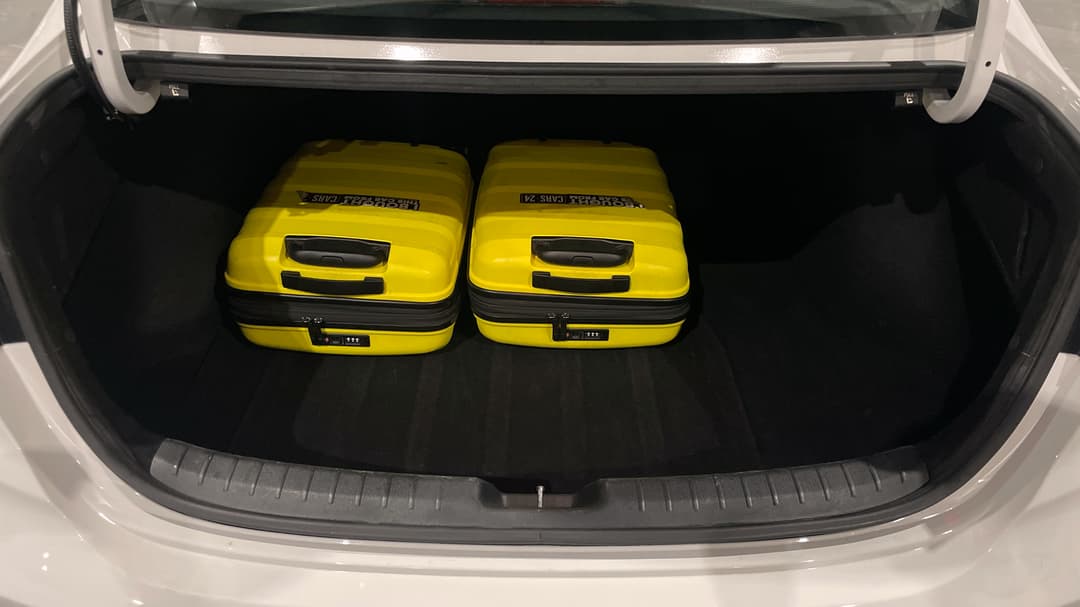 2023 Kia Cerato Gt, Automatic, 63654 km, Boot Inside View with Luggage