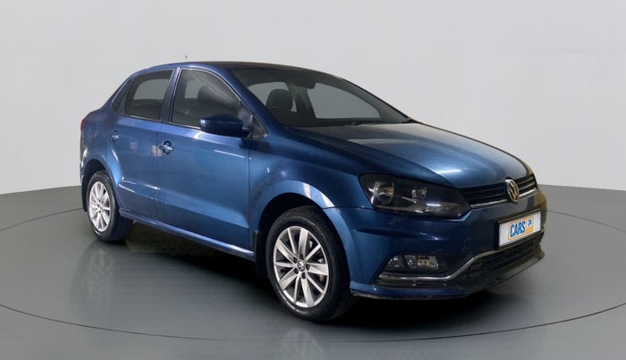 2016 Volkswagen Ameo HIGHLINE 1.2, Petrol, Manual, 70,088 km, Right Front Diagonal